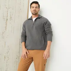 MOUNTAIN GEAR - Polar Half Zipper Deportivo Hombre