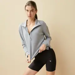 DIADORA - Polera Half Zipper Deportiva Mujer