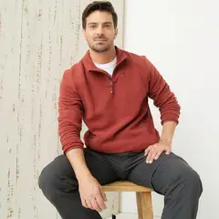 MOUNTAIN GEAR - Polar Half Zipper Deportivo Hombre