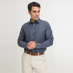 BASEMENT - Camisa 100% Algodón Hombre