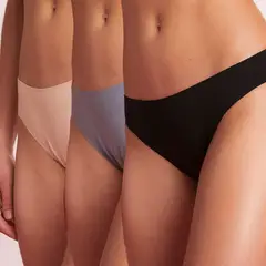 BLU - Pack X3 Calzón Colaless