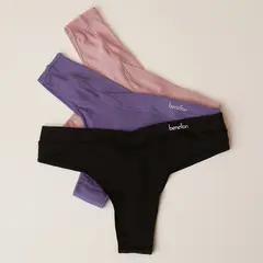 BENETTON - Pack X3 Calzon Bikini