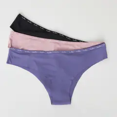 BENETTON - Pack X3 Calzon Mujer