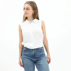 SYBILLA - Blusa Sin Mangas Mujer