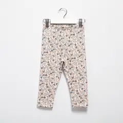 YAMP - Leggins Interior Plush Bebé Niña Diseño Flores