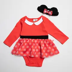 MINNIE - Body Bebé Niña Algodón
