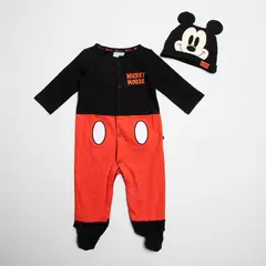 STD CHARACTERS - Body Bebé Niño Algodón Mickey Mouse