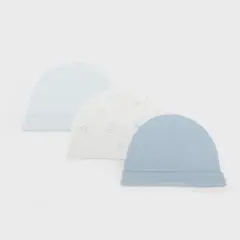 YAMP - Gorro Bebé Niño Pack X3 Algodón