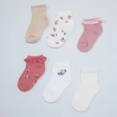 YAMP - Medias Bebé Niña Pack X3