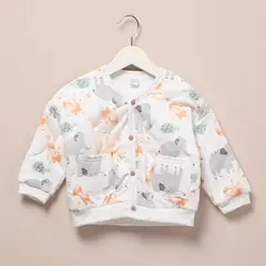 YAMP - Casaca Casual 100% Algodón Bebé Niño Estampada