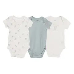 YAMP - Body Bebé Niño Pack X3 Algodón