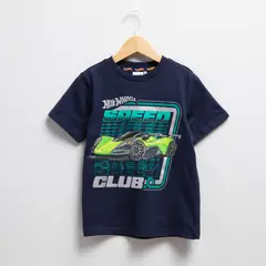 HOT WHEELS - Polo Niño Algodón