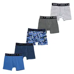 FEDERATION - Boxers Niño Pack X5 Algodón
