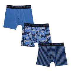 FEDERATION - Boxers Niño Pack X3 Algodón