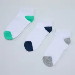 YAMP - Media Corta Niño Pack X3 Algodón