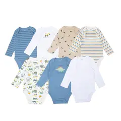 YAMP - Body Bebé Niño Pack X7 Algodón