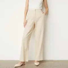 APOLOGY - Pantalón Casual Lino Mujer