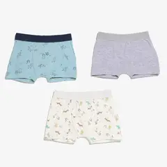 YAMP - Boxer Niño Algodón Pack x3 Estampados