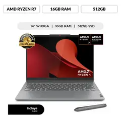Laptop IdeaPad 5 2-en-1 , AMD Ryzen 7 8845HS, 16GB ram, 512GB ssd, 14"wuxga touch + lapiz