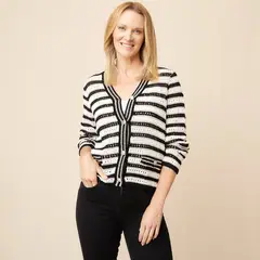 STEFANO COCCI - Cárdigan Casual Algodón Mujer