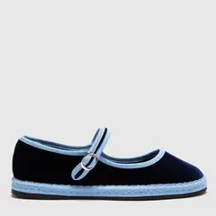 SYBILLA - Ballerinas Mujer Astich Azul