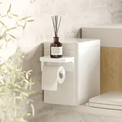 UMBRA - Porta Papel Higiénico Blanco