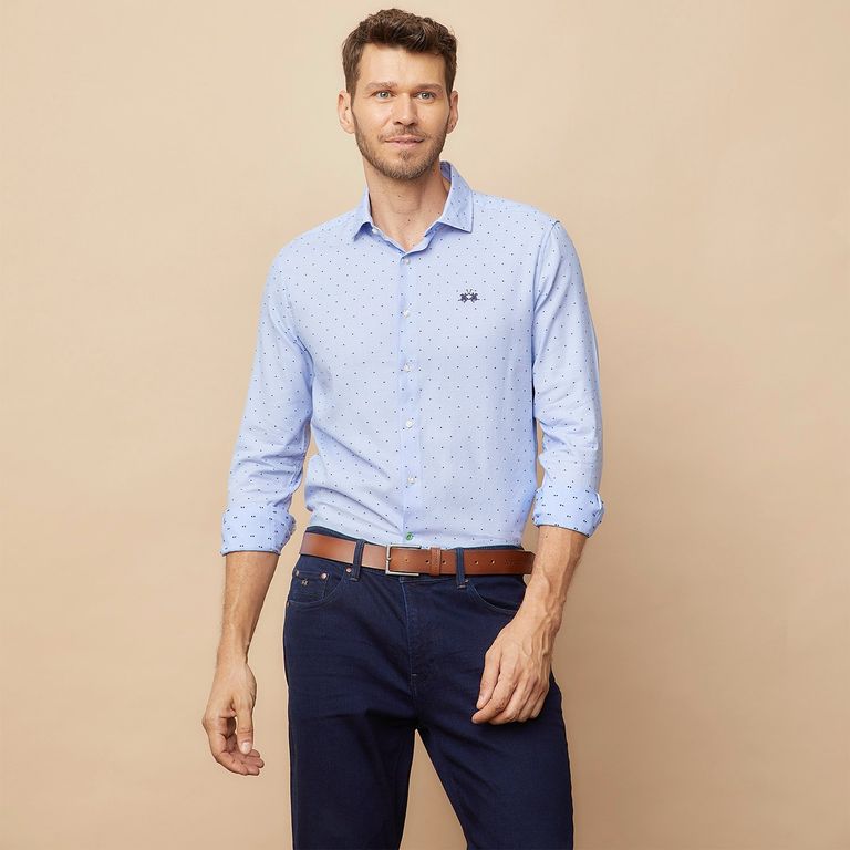 Camisa Algodón Hombre