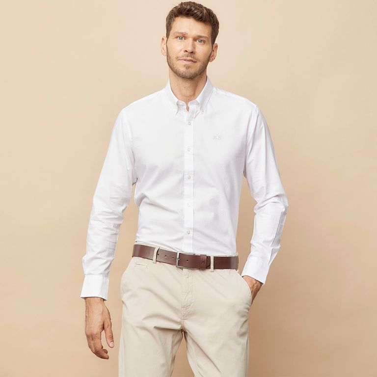Camisa 100% Algodón Hombre