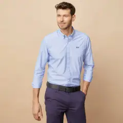 LA MARTINA - Camisa 100% Algodón Hombre