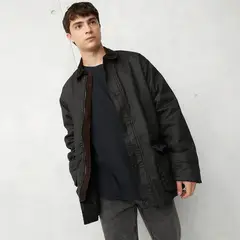 BEARCLIFF - Casaca Casual Algodón Manga Larga Hombre