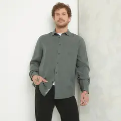 DENIMLAB - Camisa Lyocell Hombre