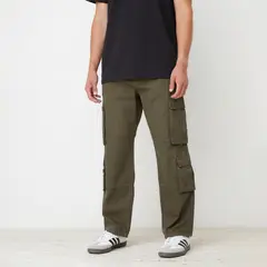 BEARCLIFF - Pantalón Cargo 100% Algodón Hombre