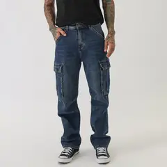 DENIMLAB - Jean Casual Algodón Hombre