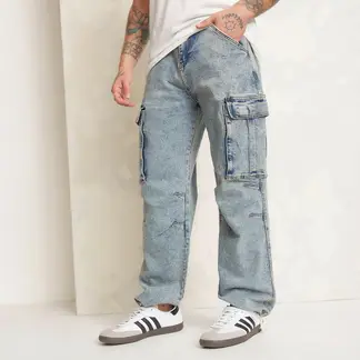 DENIMLAB - Jean Casual Algodón Hombre