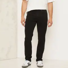 DENIMLAB - Jeans Slim Fit Algodón Hombre Negro