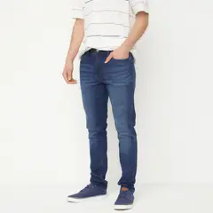 BEARCLIFF - Jeans Super Skinny Fit Hombre Casual Algodón