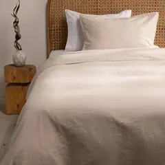 BASEMENT HOME - Funda De Plumón Algodón Lino