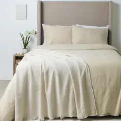 CASA CANTABRIA - Manta Waffle 100% Algodón