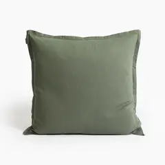 BASEMENT HOME - Cojín Lino Algodón Relleno Plumas 60x60cm