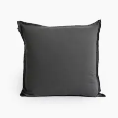 BASEMENT HOME - Cojín Lino Algodón Relleno Plumas 60x60cm