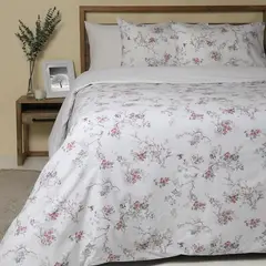 CASA CANTABRIA - Funda Plumón Estampada Clara 100% Algodón