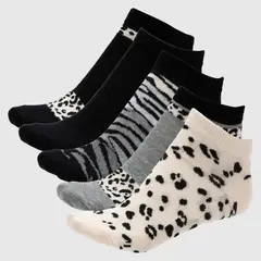 SYBILLA - Pack X5 Medias Cortas Mujer
