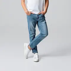 FEDERATION - Jean Slim Niño Algodón