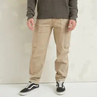 DENIMLAB - Pantalón Cargo Algodón Hombre