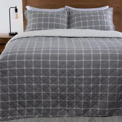 BASEMENT HOME - Cubrecama Cuadros Sherpa