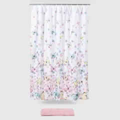 MICA - Set X3 Cortina + Piso De Baño 180x180cm
