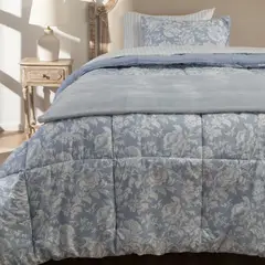 ROBERTA ALLEN - Juego De Cama: Edredón + Juego De Sábanas + Manta