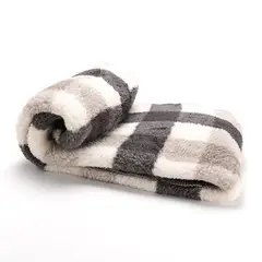 MICA - Manta Oso Cuadros Sherpa