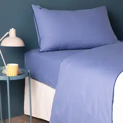 BENETTON - Juego De Sábanas 100% Algodón 200 Hilos