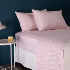 BENETTON - Juego De Sábanas Estampadas 100% Algodón 180 Hilos